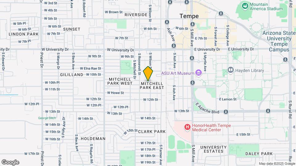 506 W 11th St Map and Location Details