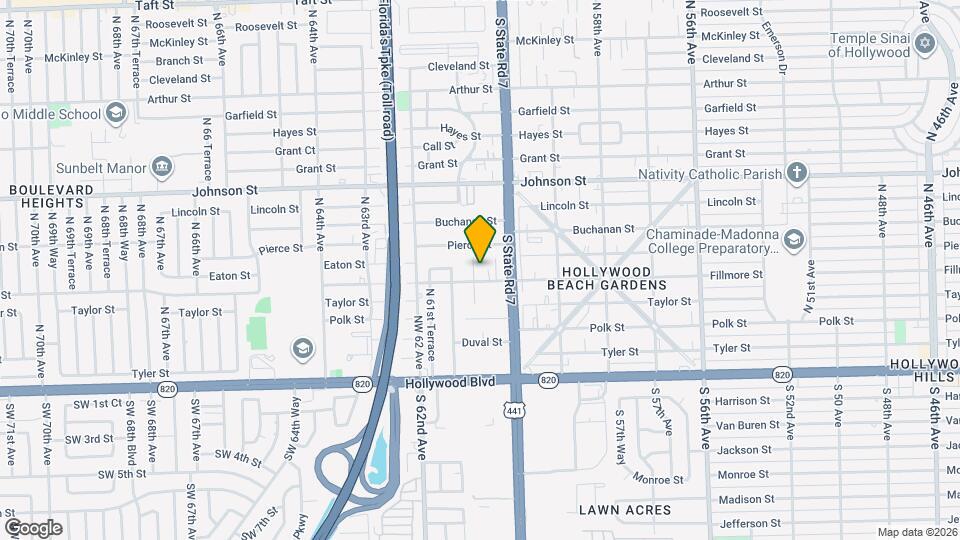 511 NW 60th Way Map and Location Details