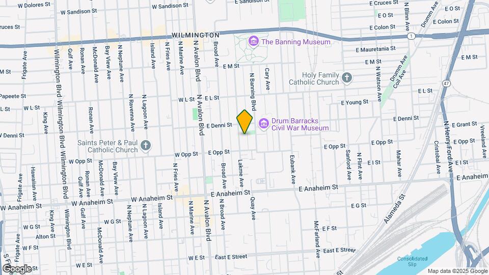 1030 Lakme Ave Map and Location Details
