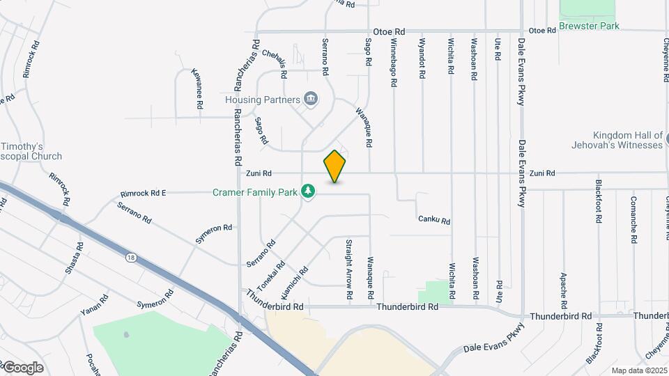 20380 Rimrock Rd Map and Location Details