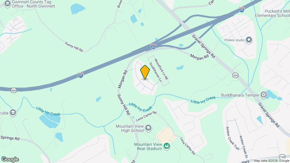 2526 Gristhaven Ln Map and Location Details