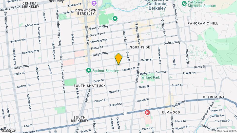 2607 Ellsworth St Map and Location Details