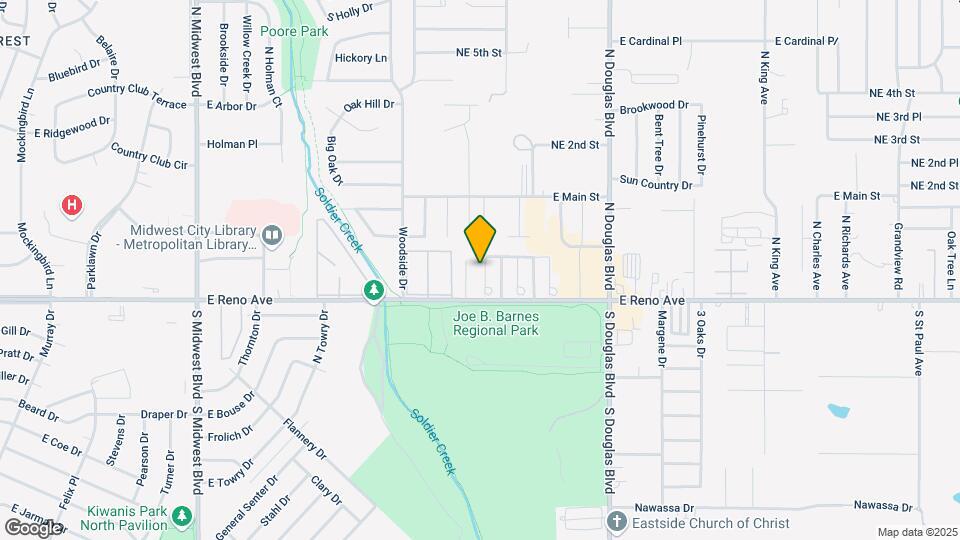 211 Woodman Dr Map and Location Details