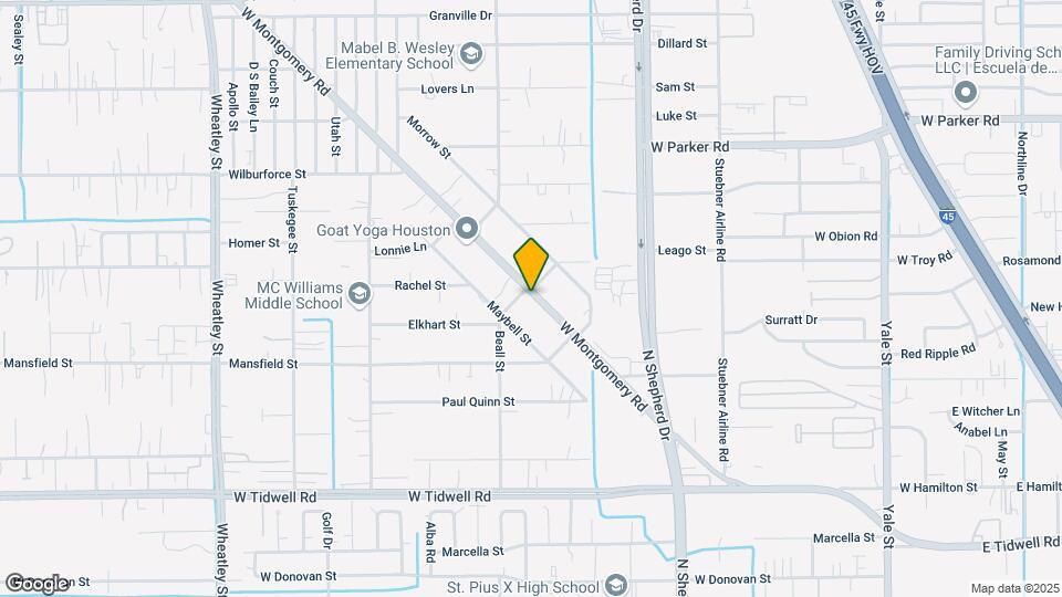 6145 W Montgomery Rd Map and Location Details