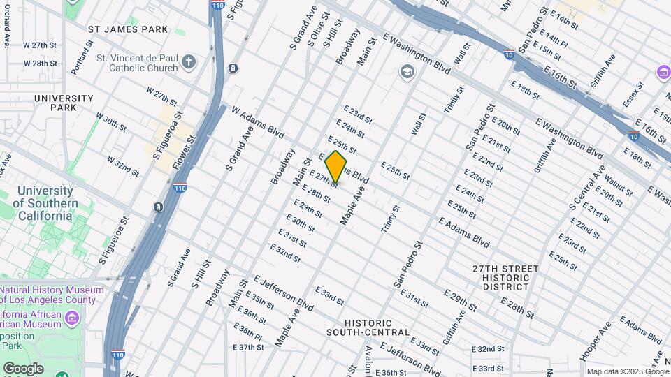 232 E 27th St Mapa y Detalles de la Ubicación