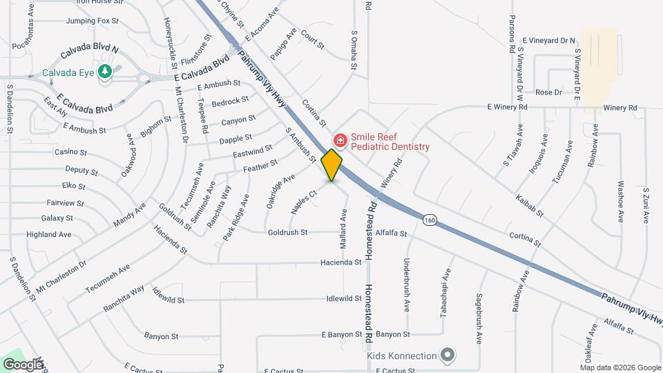 2250 S Ambush St Map and Location Details