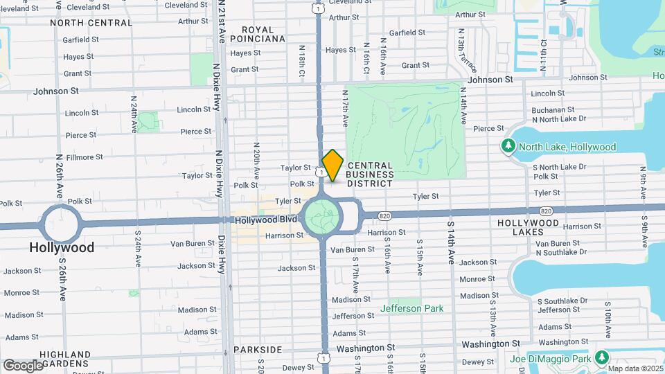 1780 Polk St Map and Location Details