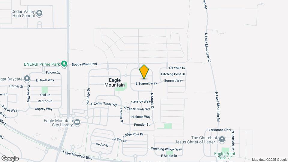 3056 N Bar H Rd Map and Location Details