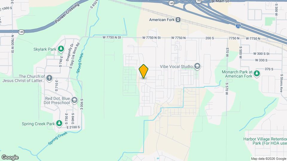 1079 W 420 S, Unit #204 Map and Location Details