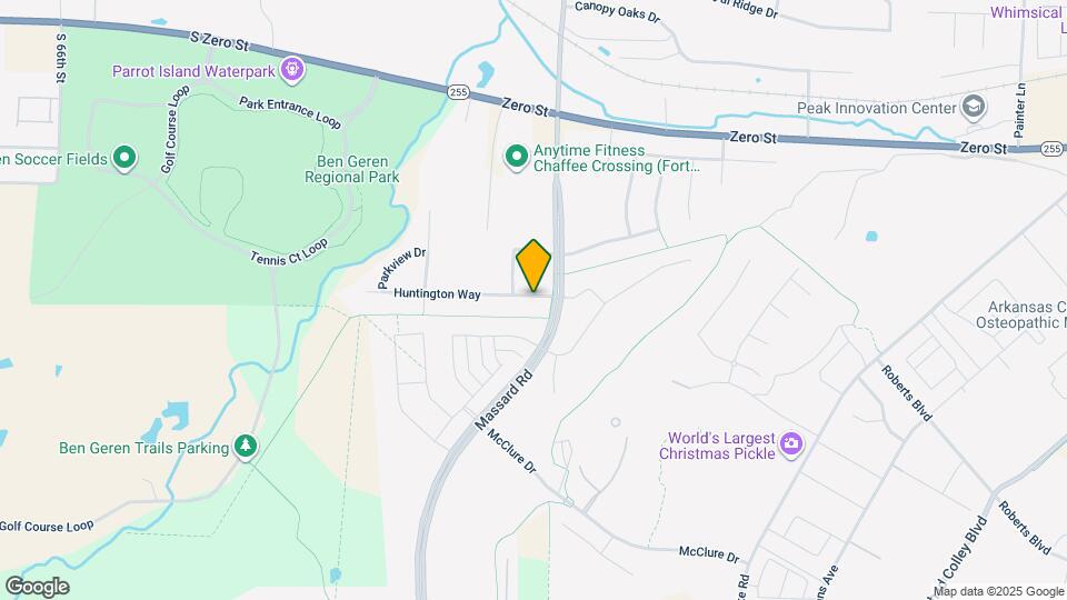 8214 Huntington Way Map and Location Details