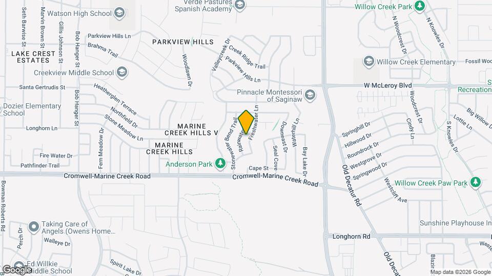 6401 Freshwater Ln Map and Location Details
