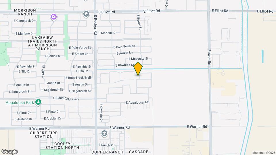 456 S Jacana Ln Map and Location Details