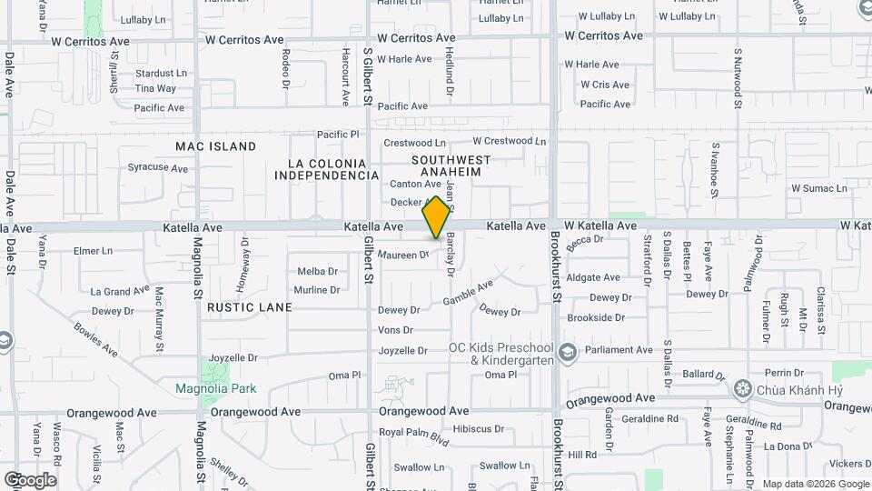 9671 Maureen Dr, Unit C Map and Location Details