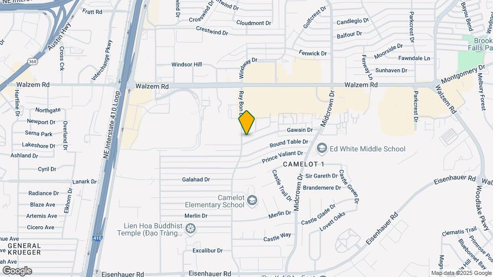 5213 Gawain Dr Mapa y Detalles de la Ubicación