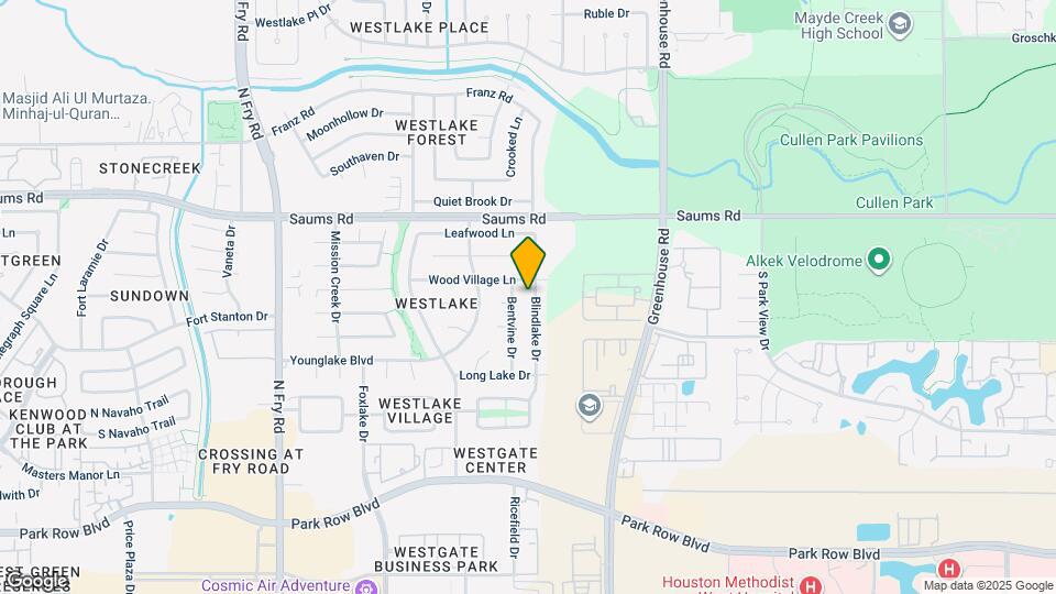 2115 Blindlake Dr Map and Location Details