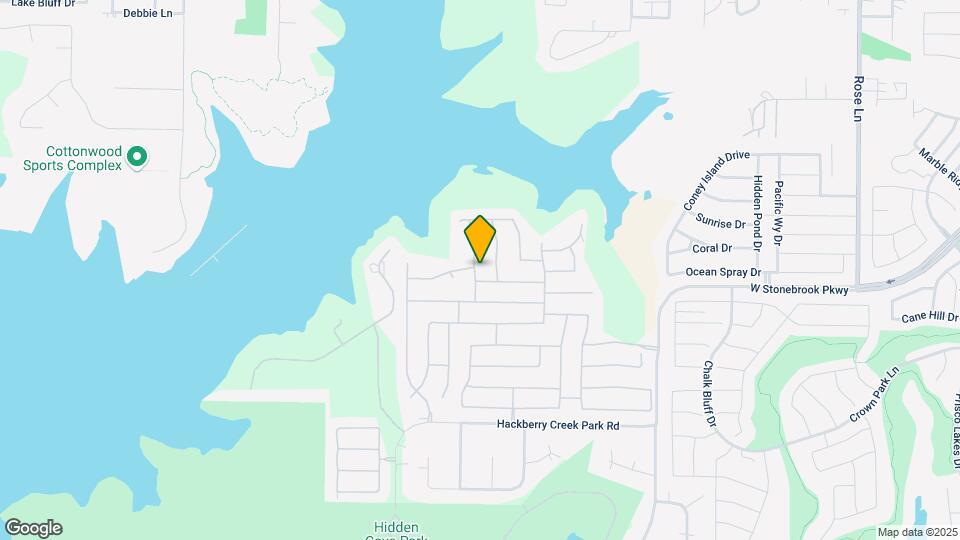4805 Ray Roberts Dr Map and Location Details