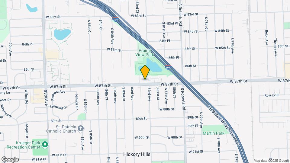 8200 W 87th St Map and Location Details