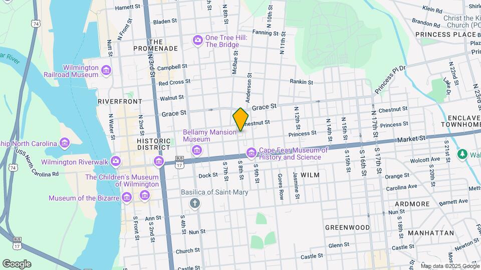 108 N 8th St-Unit -108 N. 8th Street #A Map and Location Details