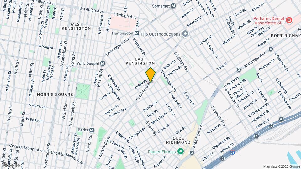 2513 Frankford Ave, Unit 4 Map and Location Details