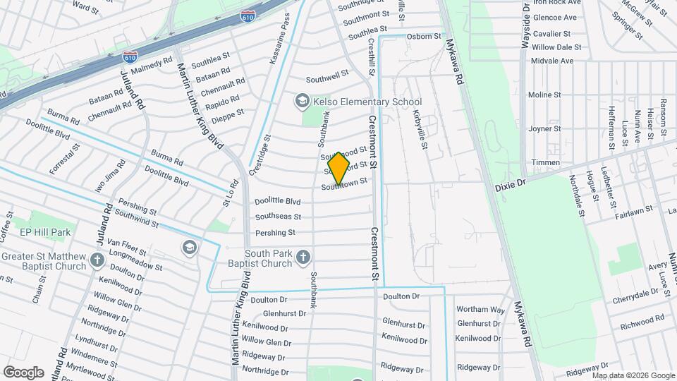 5930 Southtown St Map and Location Details