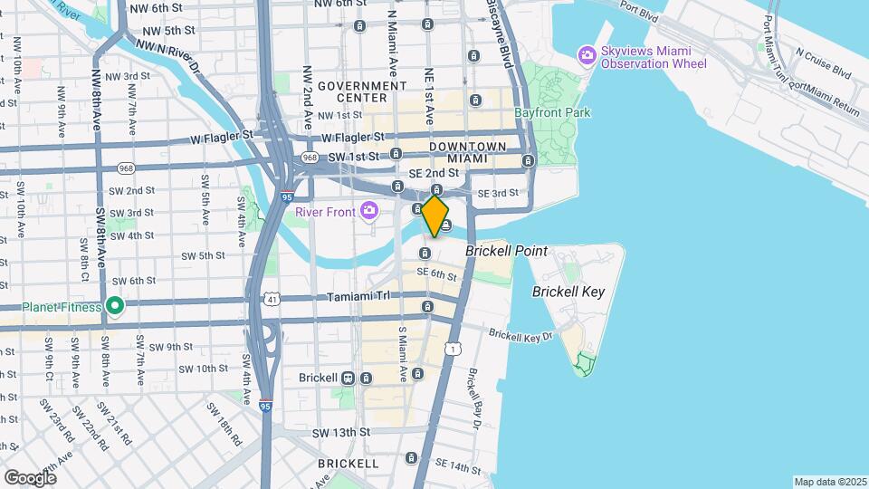 41 SE 5th St, Unit 1714 Map and Location Details