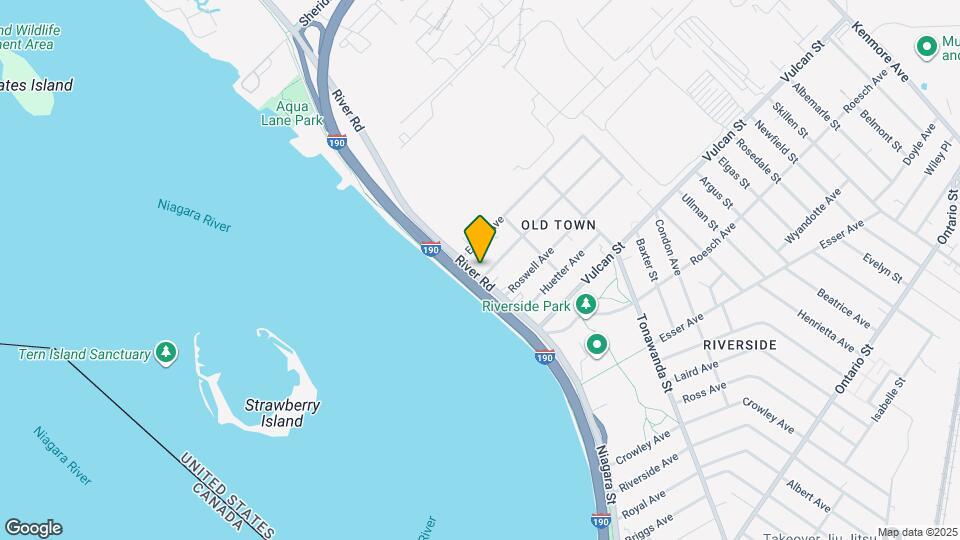 2877 Niagara St Map and Location Details