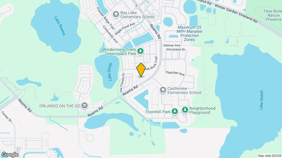 9005 Via Di Canti Dr Map and Location Details