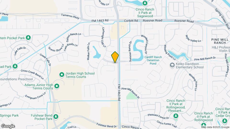 27502 Wilson Run Ln Map and Location Details