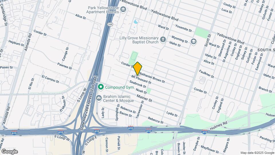 3541 Mount Pleasant St Map and Location Details