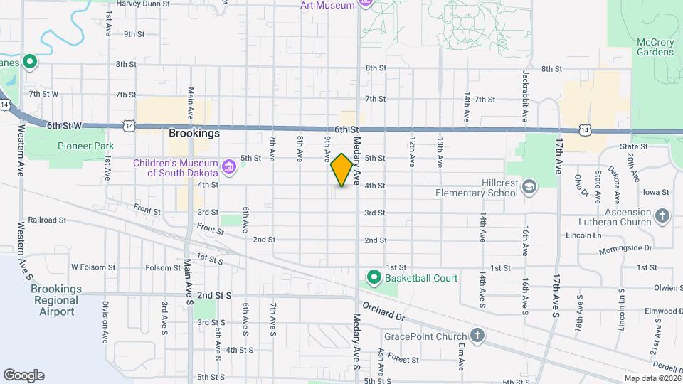 910 4th St Map and Location Details