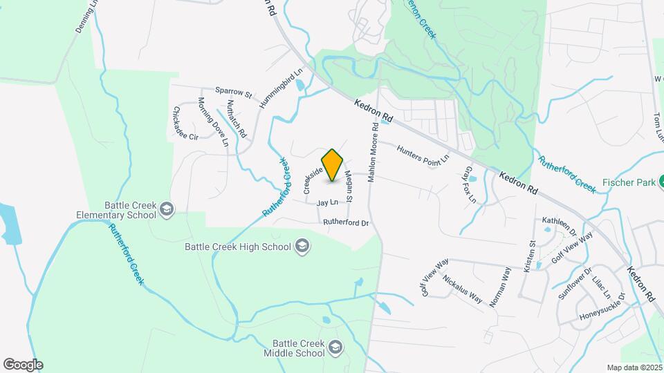 1015 Mallory Ln Mapa y Detalles de la Ubicación