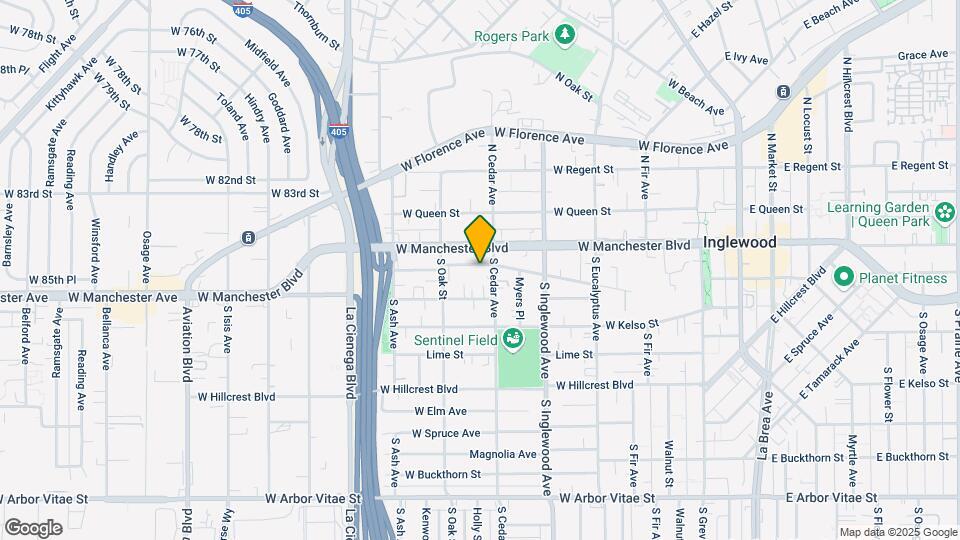 510 W Olive St Mapa y Detalles de la Ubicación