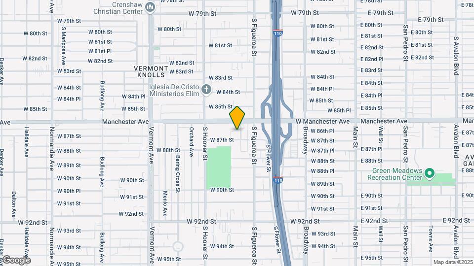 8633 Denver Ave Map and Location Details