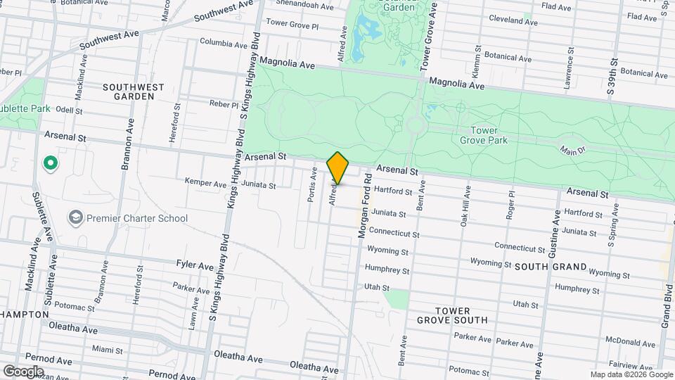 4348 Hartford St Map and Location Details