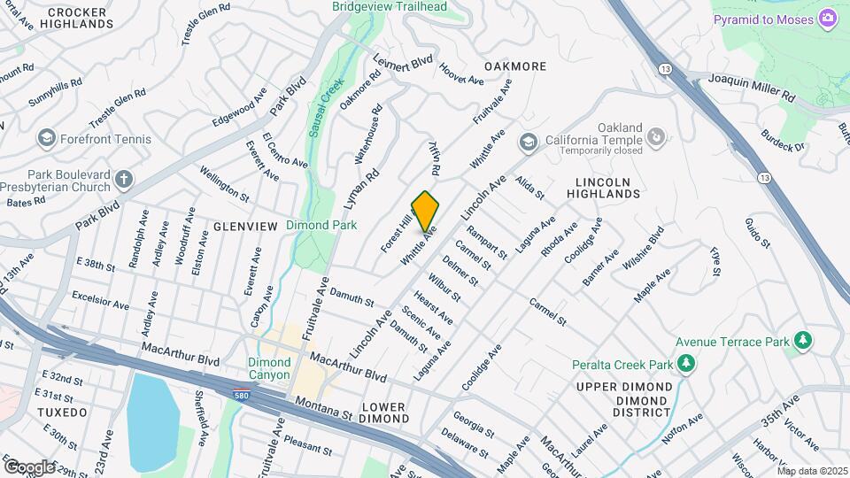 3940 Whittle Ave Map and Location Details
