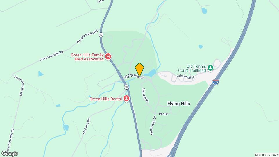 1 Club Ln Map and Location Details