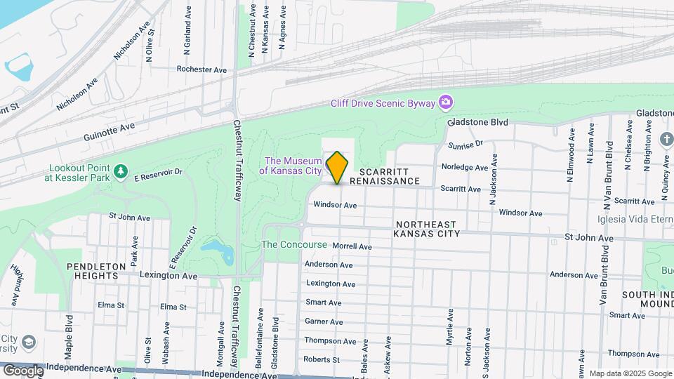 203 N Indiana Ave Mapa y Detalles de la Ubicación