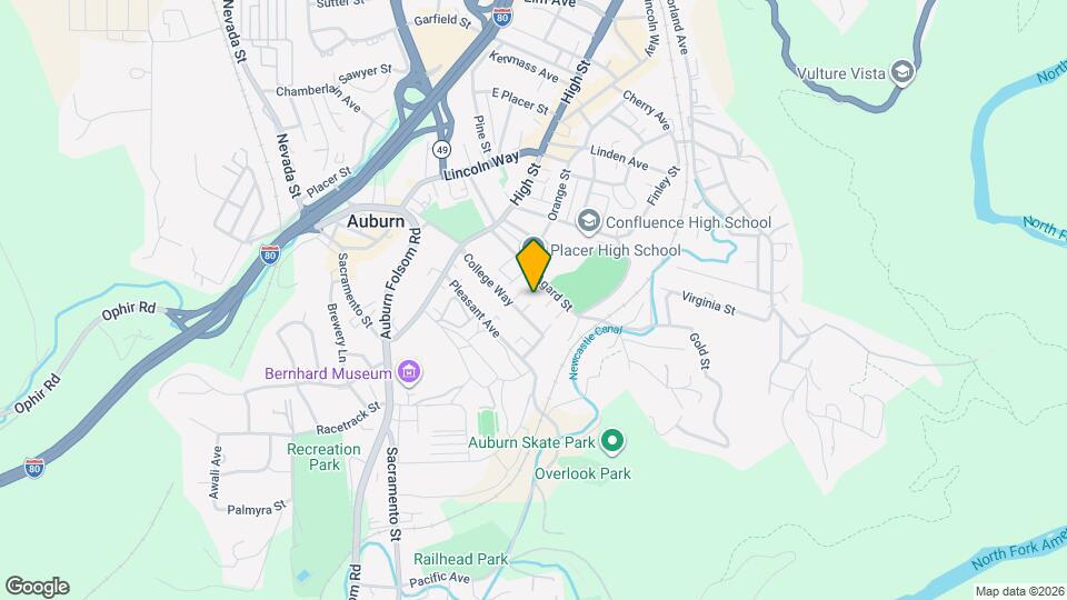 181 College Way Map and Location Details