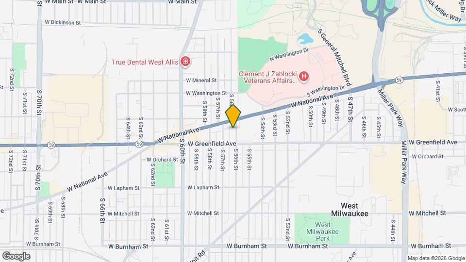 1335 S 56th St, Unit Lower Mapa y Detalles de la Ubicación