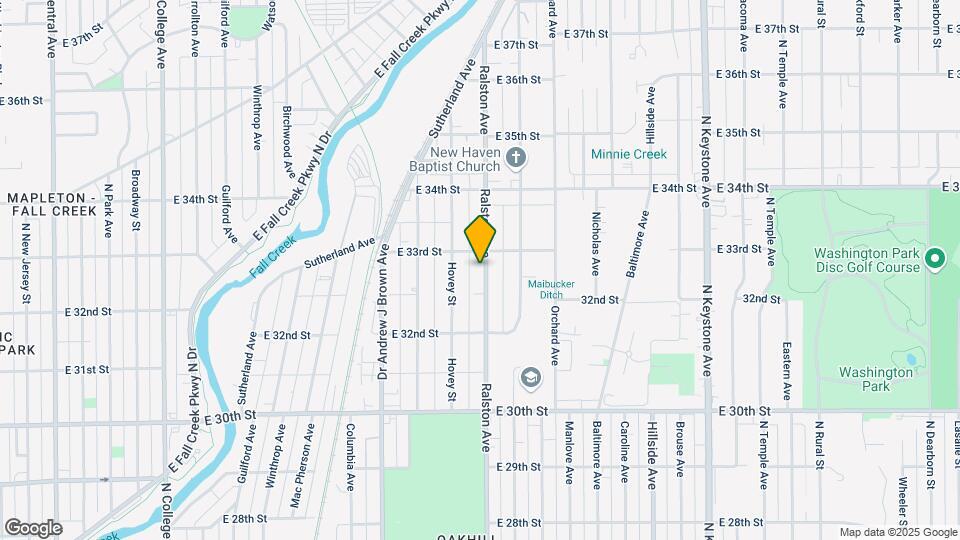 3274 Ralston Ave Map and Location Details