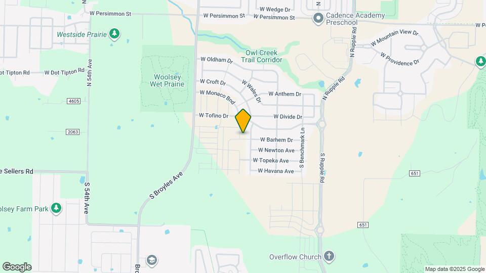 4604 W Aurora St Mapa y Detalles de la Ubicación