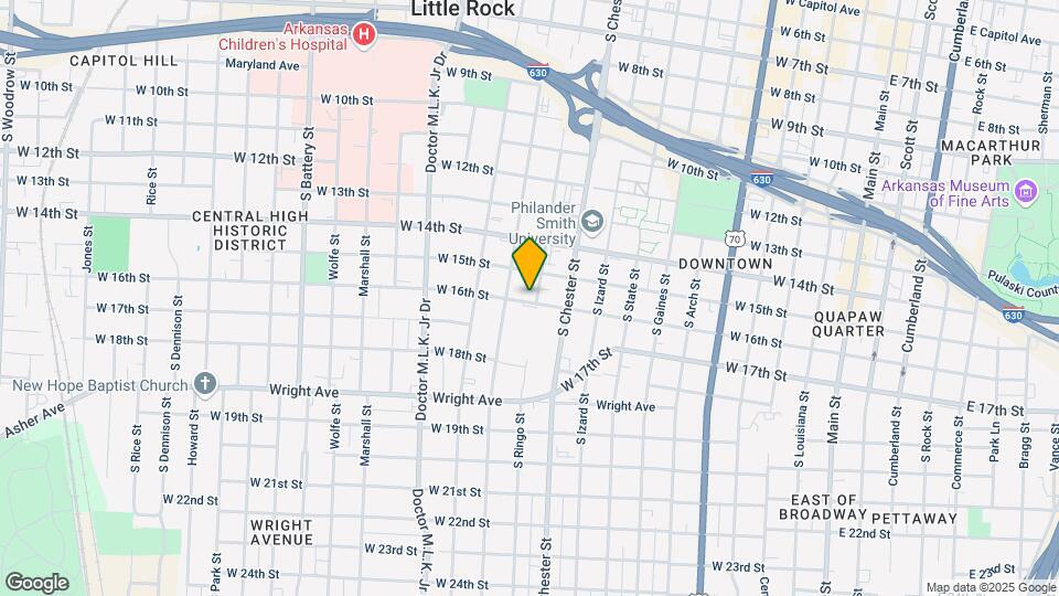 1524 S Ringo St Map and Location Details