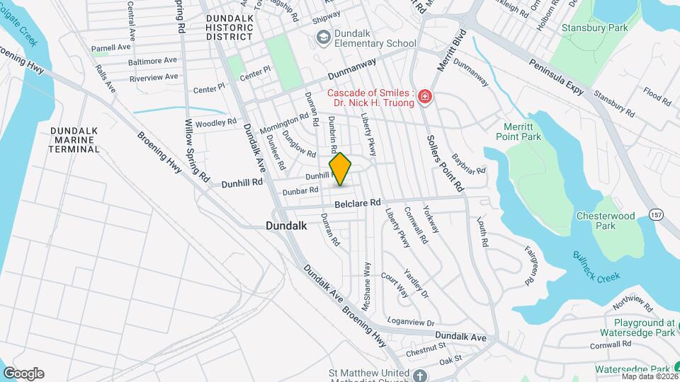 7031 Dunbar Rd Map and Location Details