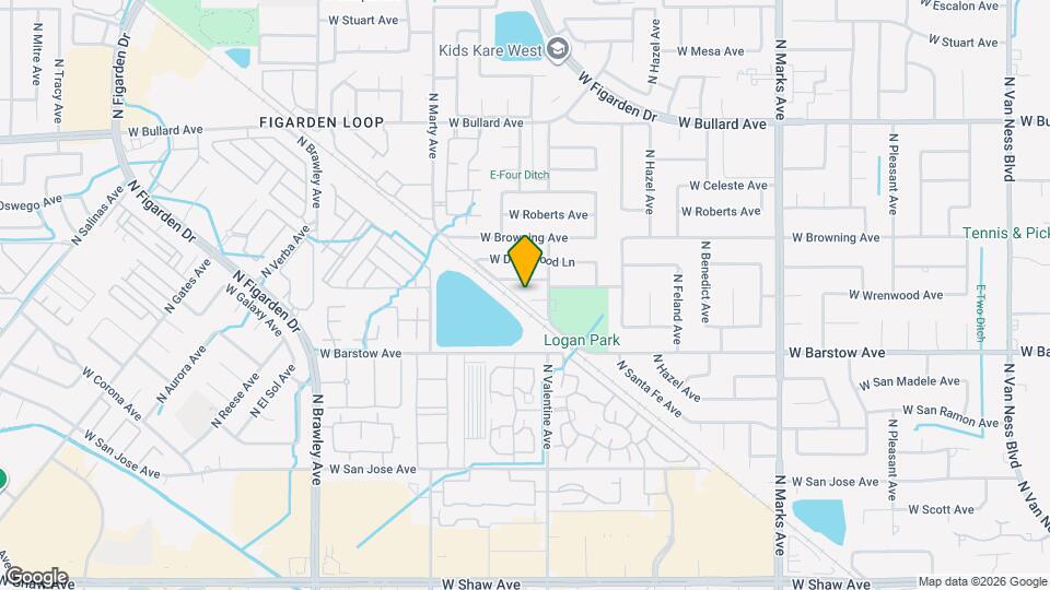 3464 W Robinwood Ln Map and Location Details