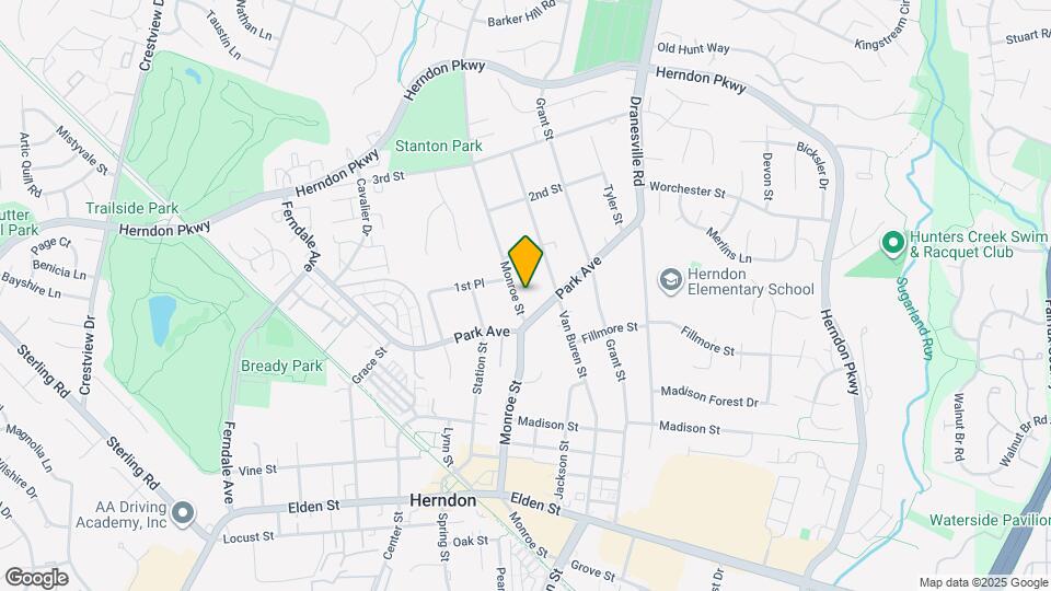 906 Monroe St Map and Location Details