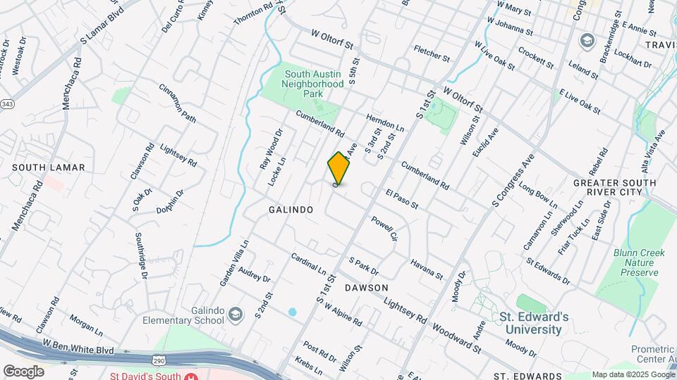 2909 Oak Crest Ave Map and Location Details
