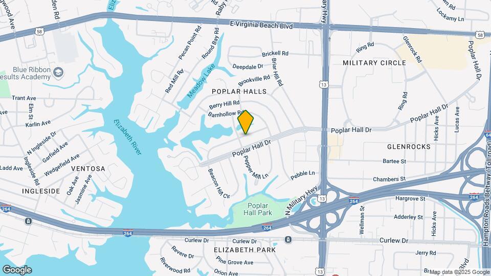 5509 Sandpiper Ln Map and Location Details