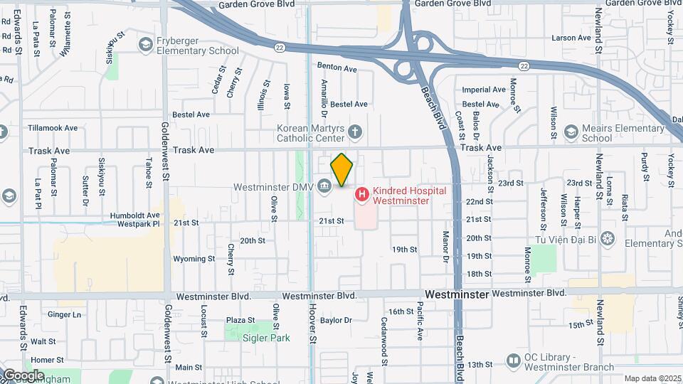 7596 23rd St Map and Location Details