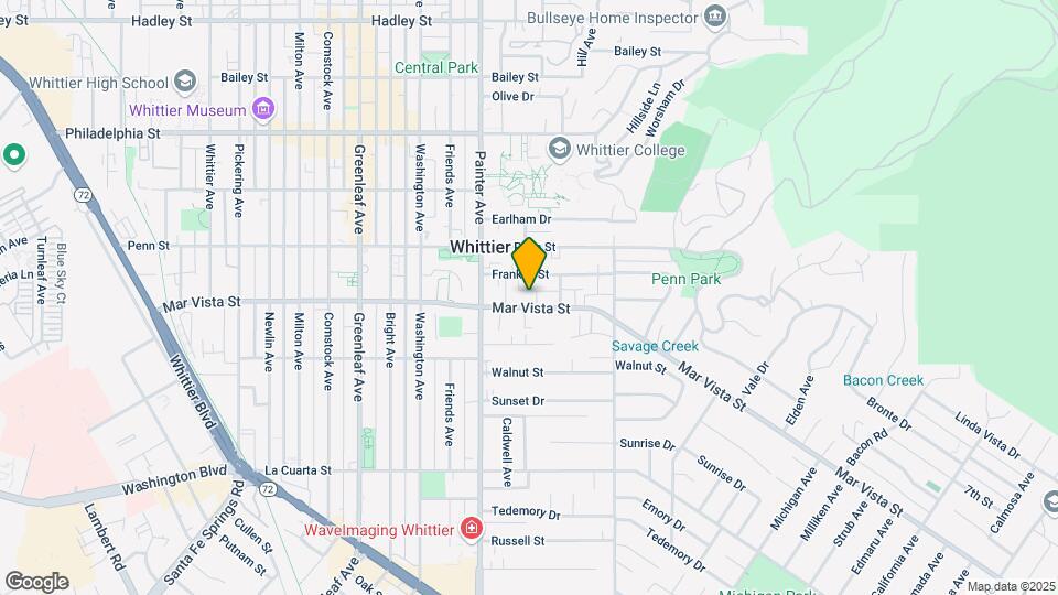 13525-13605 Mar Vista St Map and Location Details