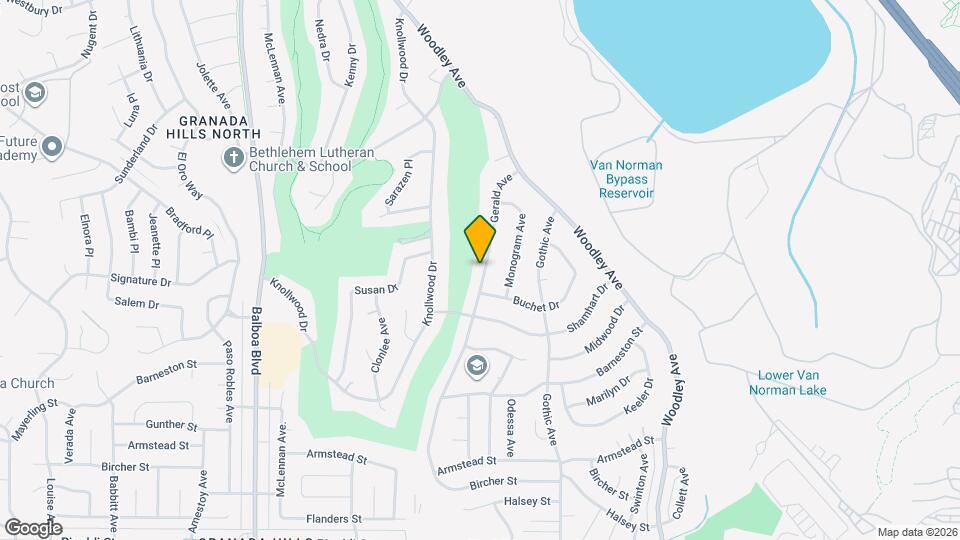 12025 Gerald Ave Mapa y Detalles de la Ubicación